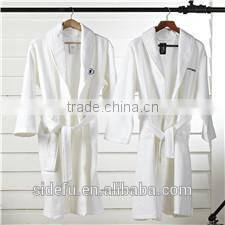 Hot Sell White And Blue Cotton Stripe Custom Beach Towel