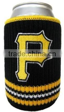 Wholesale customized logo neoprene beer cooler holder for bottles or cans bulk