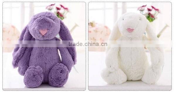 2015 new custom soft rabbit toy plush, stuffed toy plush rabbit, rabbit custom plush toy
