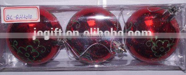 Plastic Christmas Ball Decoration in High Quality