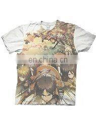 sublimation custom made t-shirts