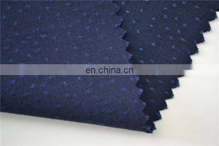 Fashion wool polyester blend suit fabric