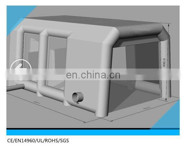 car portable inflatable spray booth, hot sale truck paint booth for sale