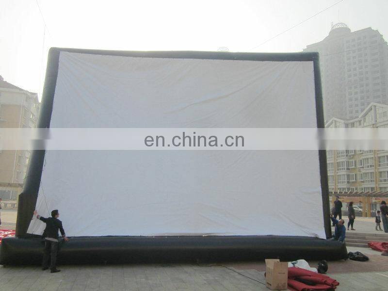 hot sale customized large inflatable movie screen for sale