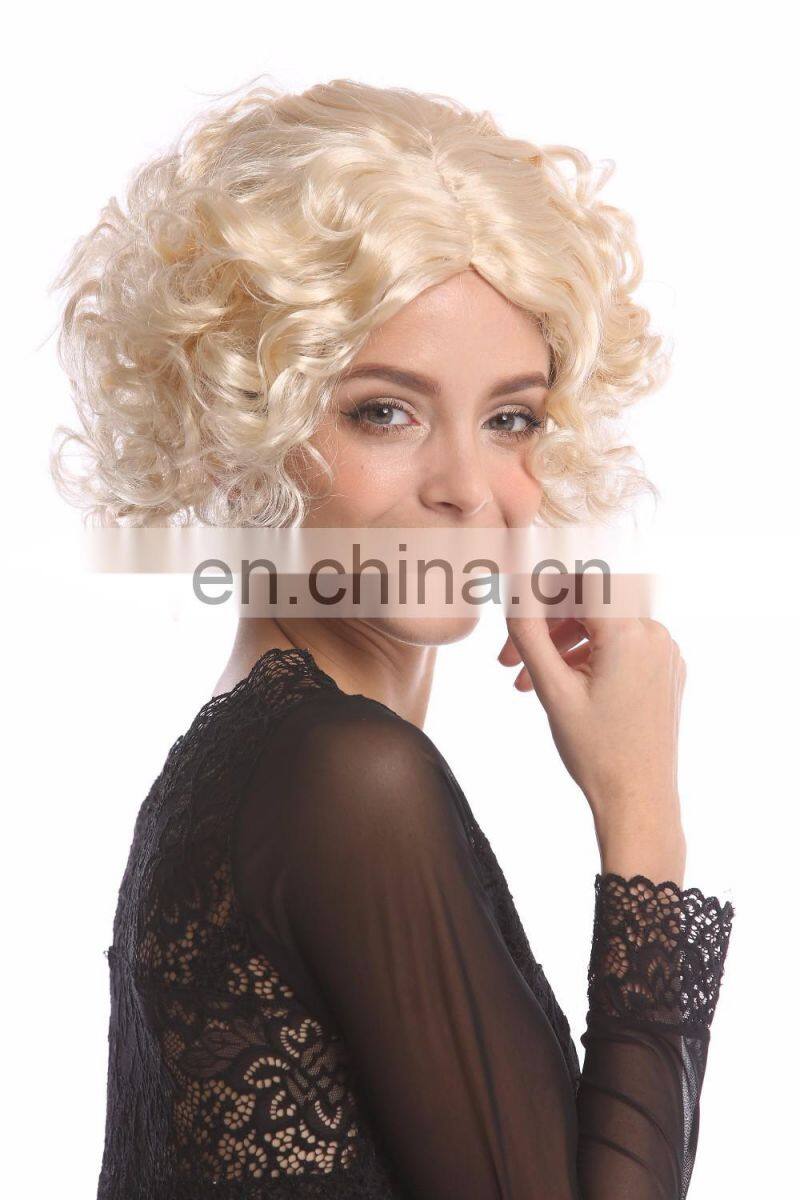 Carnival hollywood Diva blond short wigs P-W230