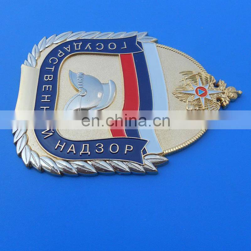 wooden base metal plaque trophy award souvenir