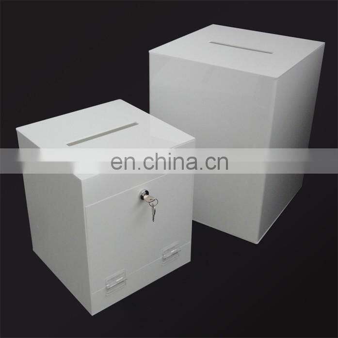 acrylic lock box,Clear Acrylic Box Case with Lock