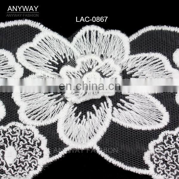 Hot sell stretch guipure lace