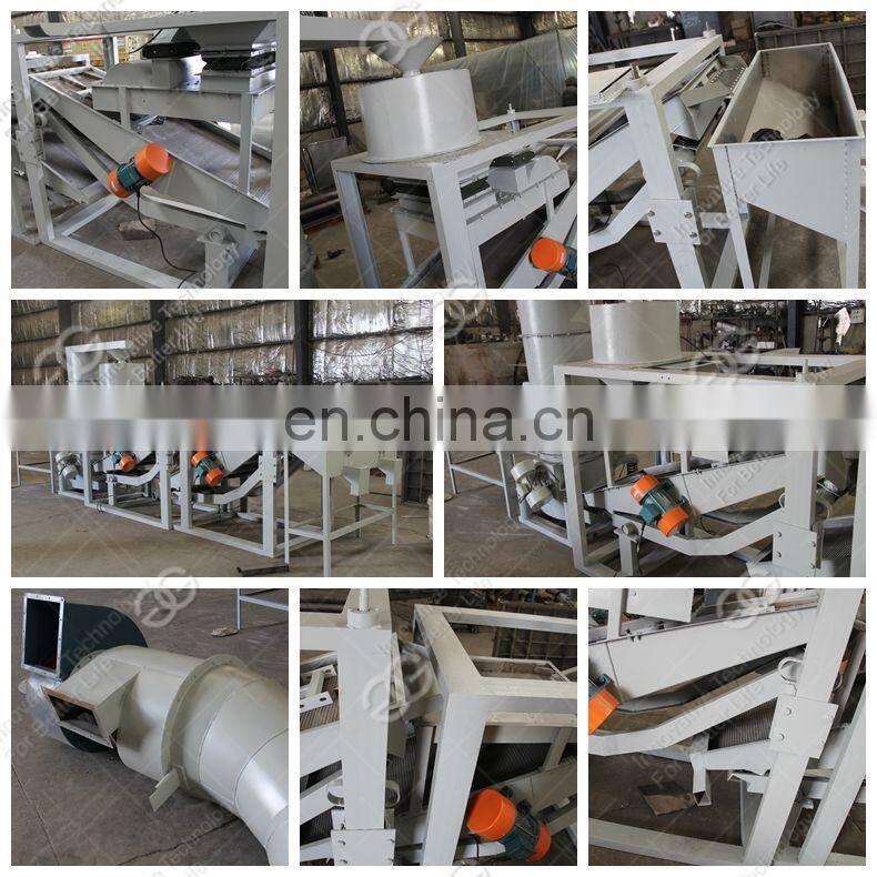 High Efficiency Sunflower Seed Shell Removing Melon Seed Shelling Line Hemp Pumpkin Seed Hulling Machine