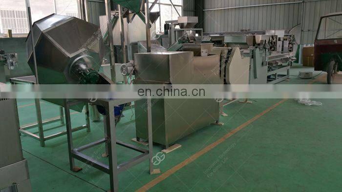 2017 Trending Products Innovative Cashew Nut Peanut Almond Slicing Machine Groundnut Strip Cutting Machine
