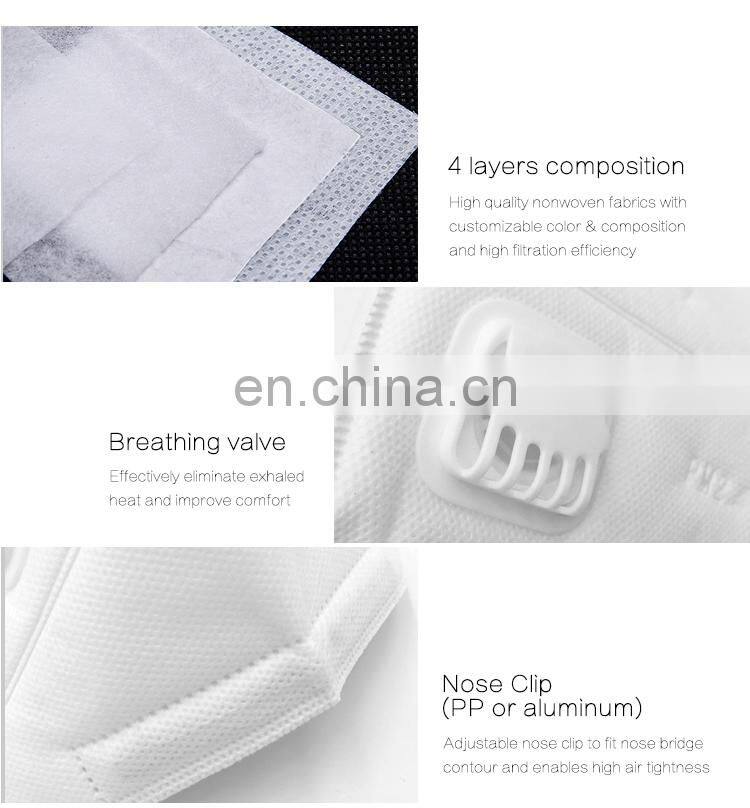 Cheap Price Anti PM2.5 Mask Folding Dust Mask with Exhalation Valve
