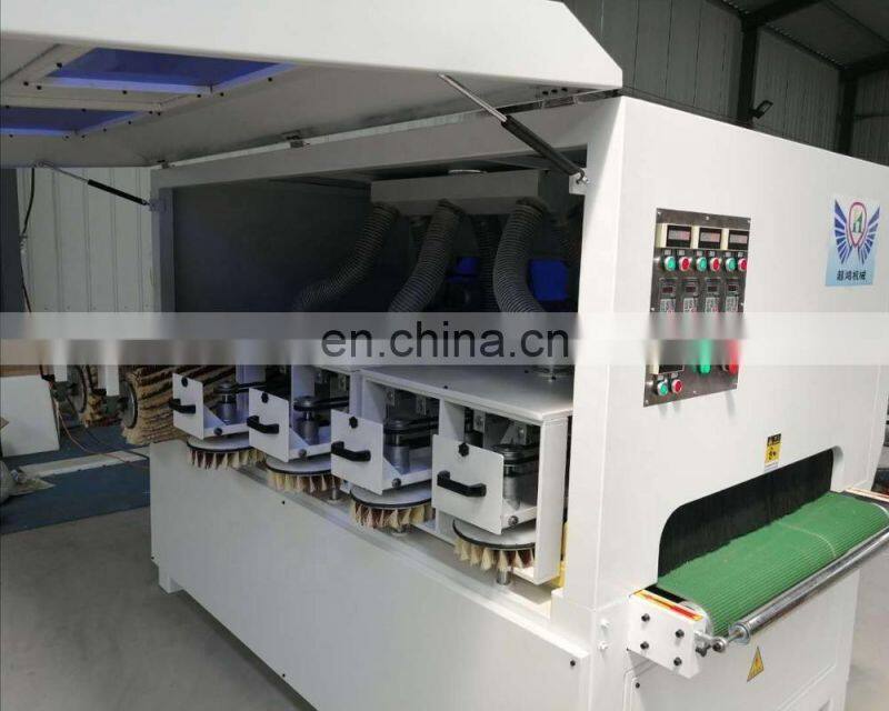 Factory Sales Heavy-duty automatic touch screen shaped sander-9Z Sanding Woodworking Machine/brush polishing sanding machine