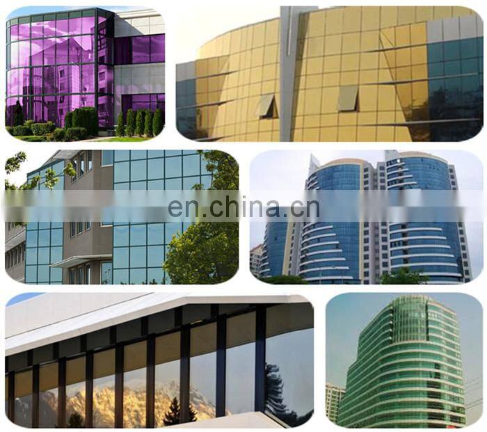 High quality Euro Bronze Tinted Reflective Glass Sheet