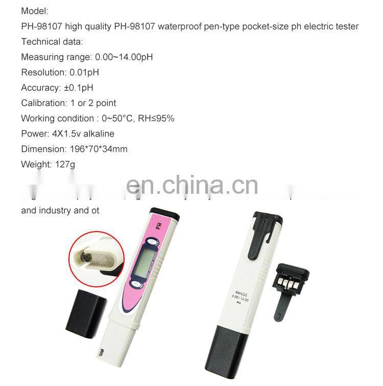 Portable Temp Tds Electrode Tds Ec Meter