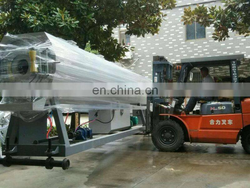 Single screw extruder PE 500mm pipe plastic machine production line with CE IS9001