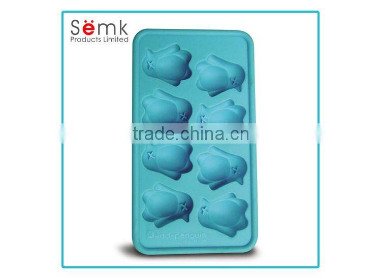 Popular homemade silicone ice block moulds animal shaped Ice tray mould