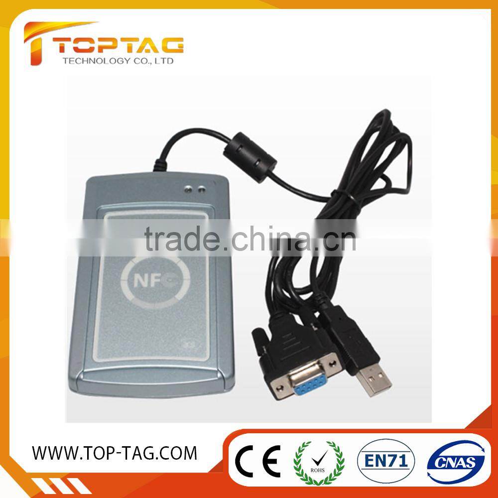 acr122u nfc smart card reader support ISO/IEC 18092,ISO14443A protocol to read and write can be used for access control system