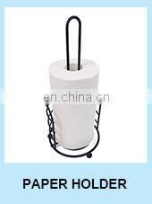 tissue towel holder bathroom accessories metal Toilet roll Paper Holder stand bathroom storage shelf