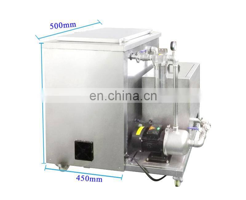 PCB circuit board industrial circulating filtration ultrasonic cleaner for cleaning soldering flux residue on circuit board