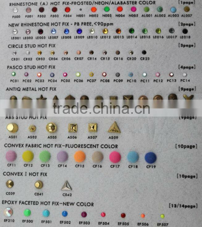 the fashion rhinestones hot-fix stone pattern