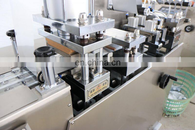 DPB-140 High Efficiency Flat-Plate Automatic Tablet Capsule liquid Blister Packing Machine With Cover