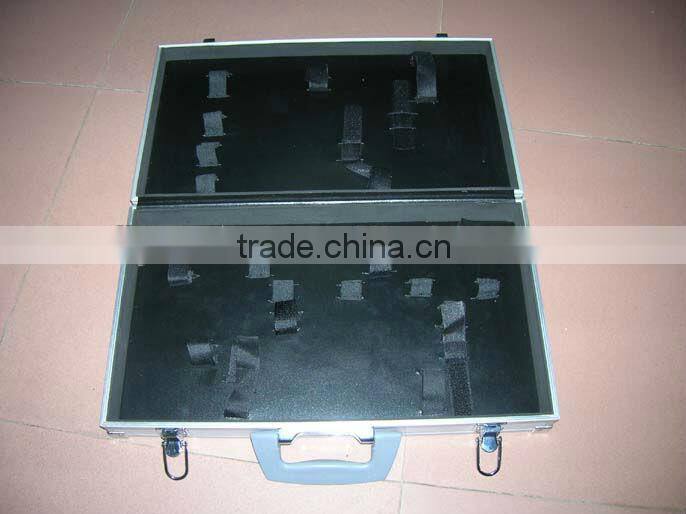 aluminum profile fireproof shell barbeque set with portable case at affordable price