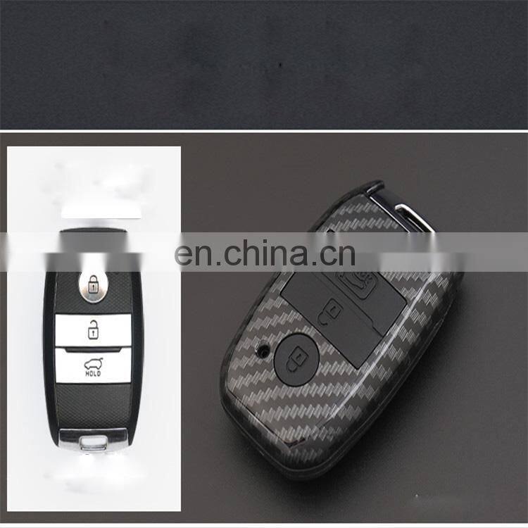 Customized Intelligent 3 Buttons Protective Car Key Cover Case For K5 RIO Soul