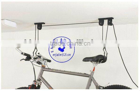 Ceiling BIKE STORAGE Lift Hang Cycle Bicycle Garage Shed Mount Pulley Rack Hoist