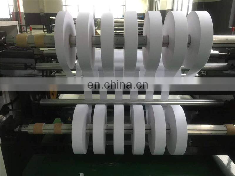 WDHC1600 Automatic PP Spunbond Meltblown Nonwoven Fabric Cloth Reel Slitting Cutting and Rewinding Machine