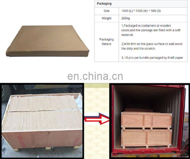 Cheap price 2mm transparent clear non reflective non glare glass for picture frame