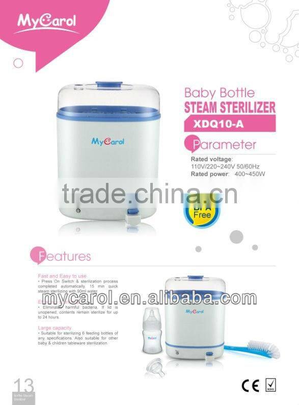 bottle steam sterilizer