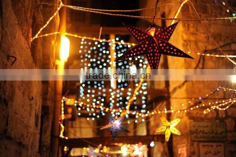 Indoor pvc ball + LED LIGHTS hanging decor Ramadan decoration