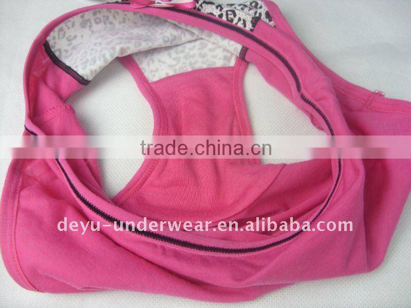 0.54USD Tiger Print Cotton Large Ladies' Panties(gdnk012)