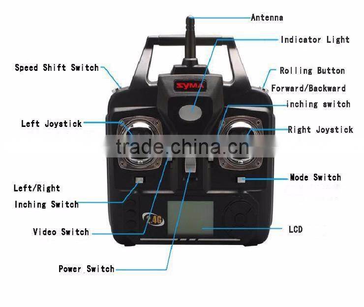 2015 Newest X5SC Plastic Material and Battery Power RC helicopter Drone