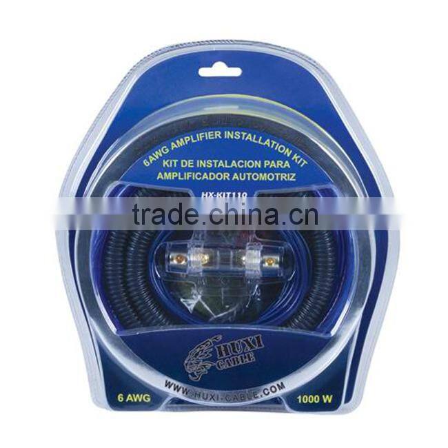 Car Amplifier Installation Wiring Kit , Amplifier Wiring Kit , Cable Amplifier Installation Wiring Kit