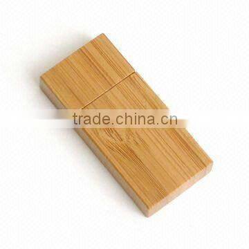 CE,FCC,ROHS approved free logo service wooden flash drive