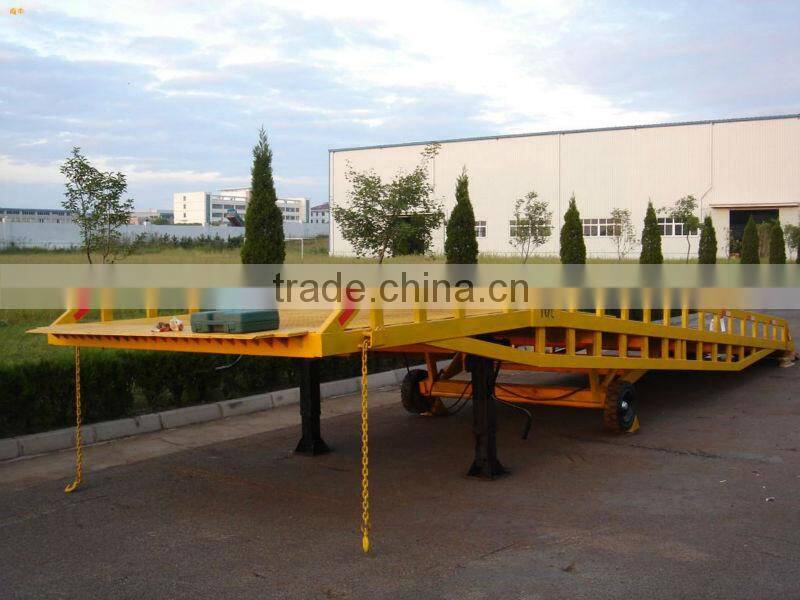 2015 new type! hydraulic mobile container concrete loading dock ramps
