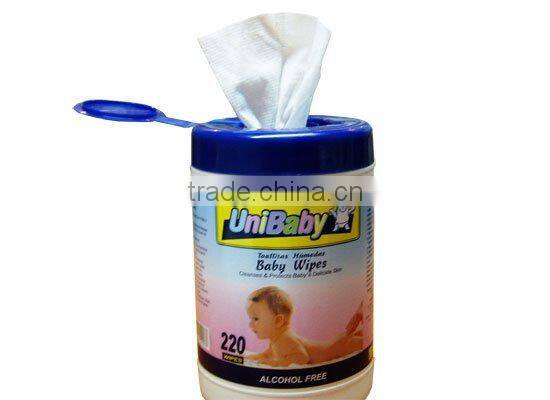baby wipe in canister
