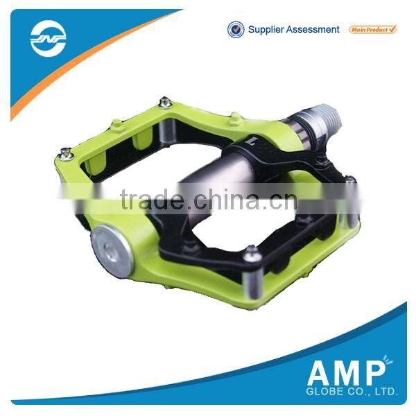 Mountain Bike Bearing Pedal/Anodizing Coloration Bicycle Pedal/Aluminium Alloy Road Bike Pedals for Outdoor Sports