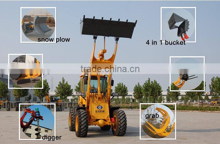 china mini wheel loader with ce made in China ZL36F machine manufacturer