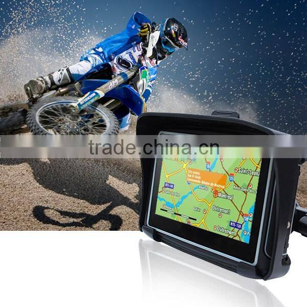 2016 Newest portable watrproof gps navigator with multinational map