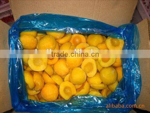 frozen yellow peach