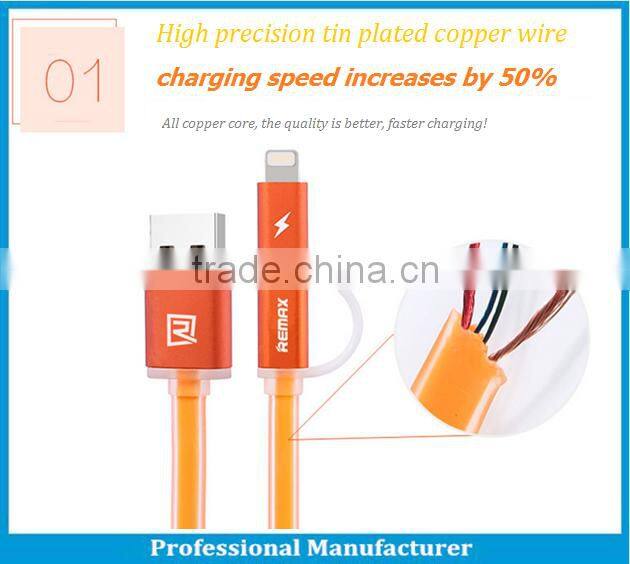 REMAX high quality fast SPEED USB Charger Data Sync Cable for all phone