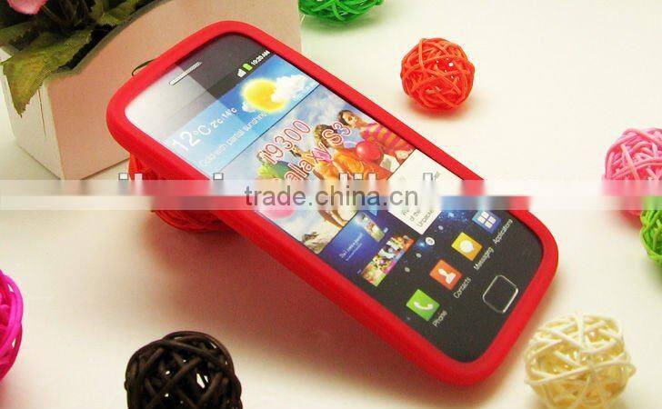 Mobile Phone Cover Silicon Gel Case for Galaxy S3 i9300