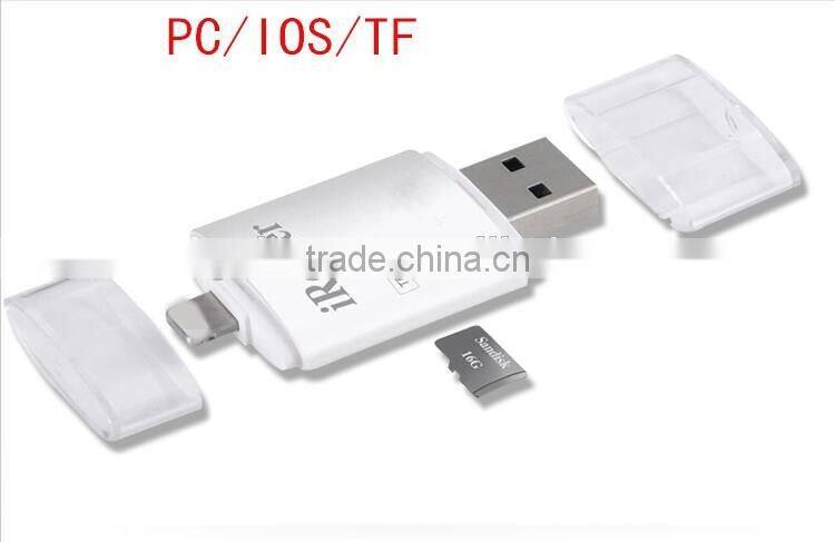 iReader OTG Micro USB 2.0 TF SD Card Reader, 2-in-1 USB 2.0 to Micro USB OTG SD TF Memory Mobile Card Reader