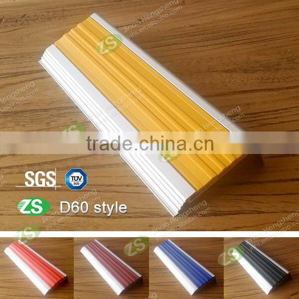 non slip aluminium nosing for stairs