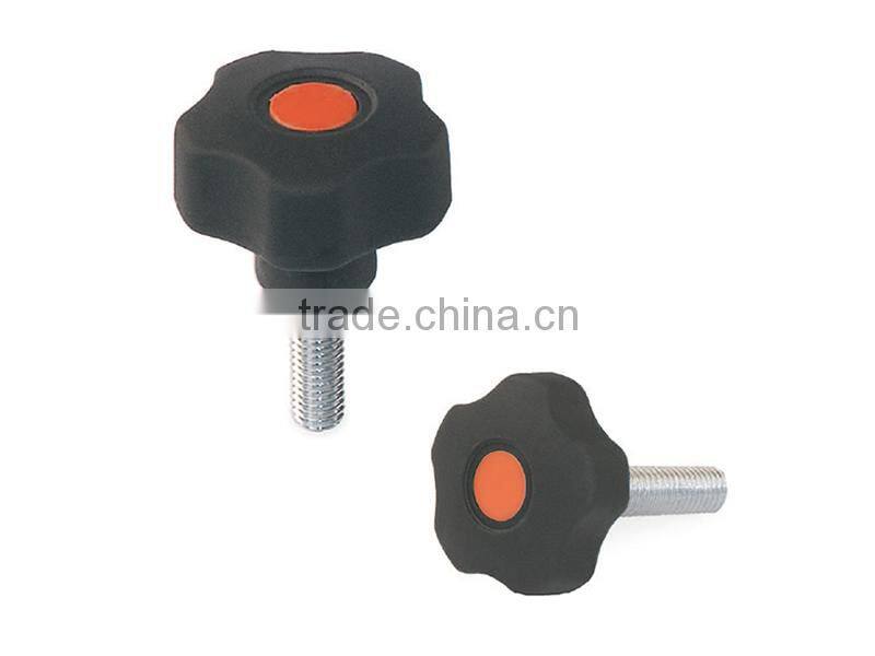 Seven-Star Plastic Knobs Screws DIN6336 BK36.0013