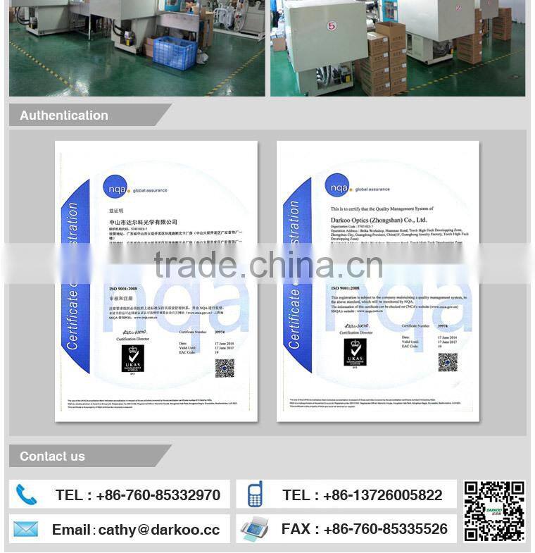 Samsung COB led lens 69mm 14degree DK6914-JC-4S for downlight spotlight track light
