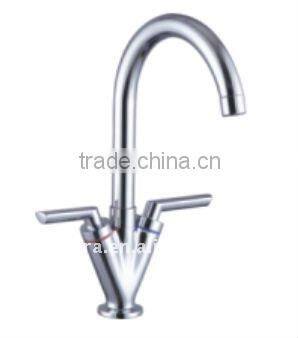 Double Handle Brass Fashion Kitchen Taps NO.PD-2805