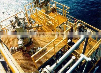 Fibre glass reinforced plastic grating,frp grating for walking platform,plastic stairs step
